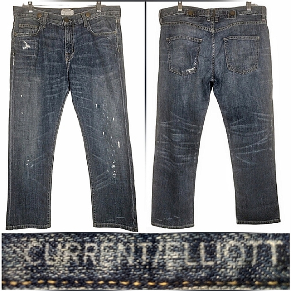 Current/Elliott The Boyfriend Suspender Jean (suspenders not included)  size 28